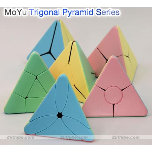 Moyu Magic Tower Trigonal Magical Pyramid Cube Series Bead Corner Twist Windmill Boomerang Triangle Maple Leaf Twist Wisdom Toys