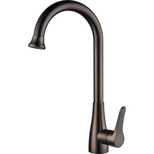 Yiyu brand all-copper kitchen pot, hot and cold water faucet, wire drawing kitchen faucet