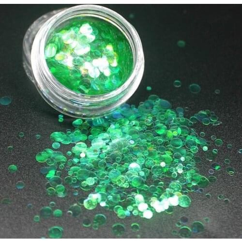 1Box Light Green 12 Colors Optional Monochrome Eye Powder Shadow Women Beauty Eye Make Up Shinning Glitter Powder Makeup CHTV08