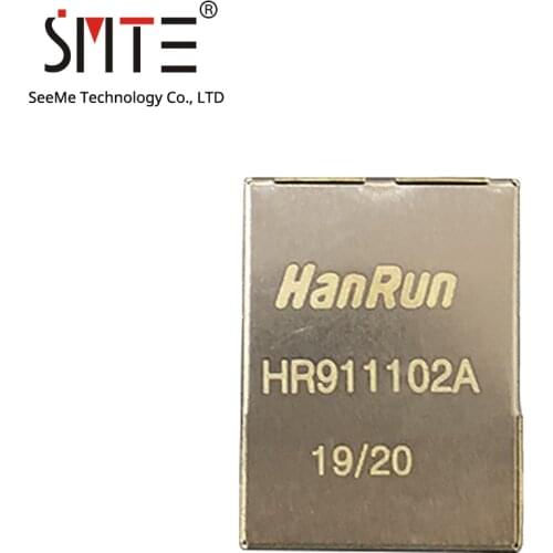 10pcs/lot HR911102A HanRun Female Network Ethernet LAN RJ45 Adapter Coupler