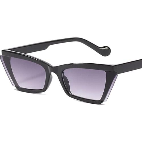 2021 New Cat Eye Small Frame Sunglasses Women Men Flying Wing Lenses Personalized Sun Glasses Eyewear Glasses Fashion UV400