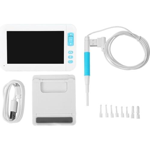4.3 Inch Screen Visual 1080P 3.9mm 6LED Ear Endoscope Otoscope Ear Spoon Cleaning Tool