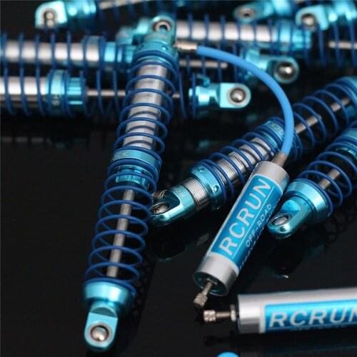 4pcs/set Metal 86mm-123mm Negative Pressure Hydraulic Shock Absorber for 1:10 RC Car Parts