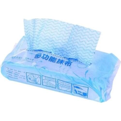 80 Pieces of Daily Necessities, Extractable Scouring Pad, Disposable Cloth Towels, Kitchen Cleaning Tools, Dish Towel