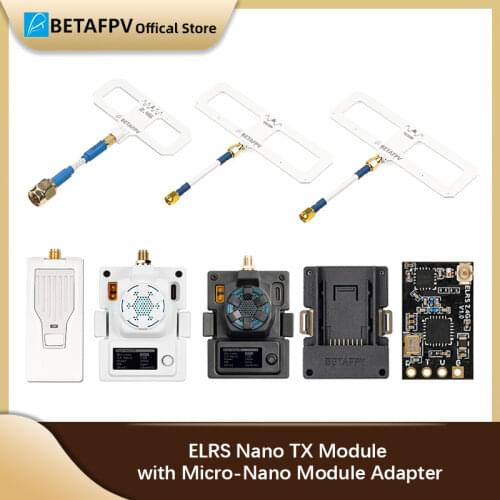 BETAFPV ELRS Nano TX Module InStock ELRS 2.4G 915MHz 868MHz with Micro-Nano Module Adapter