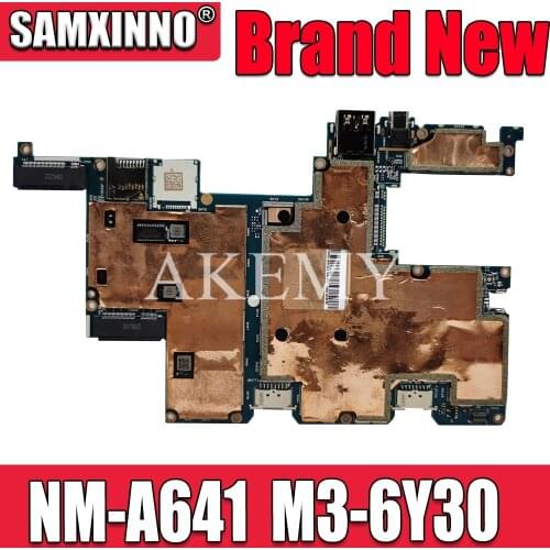 For Lenovo MIIX 700-12ISK MIIX700 MIIX-700-12ISK CMX40 NM-A641 tablet motherboard CPU M3 6Y30 4G 100% Test OK