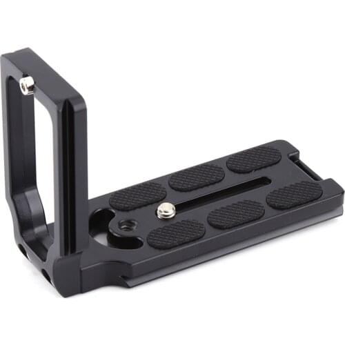MPU105 For Nikon D7200 D5200 D810a D800 D750 D610 DSLR Camera Tripod Head Universal Aluminum Alloy Quick Release Plate L Bracket
