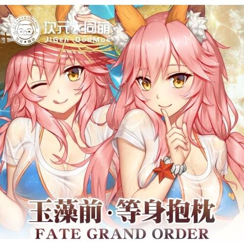 Game Tamamo no Mae Fate/Grand Order Dakimakura Hugging Body Pillow Case Cover Pillowcase Cushion Otaku Fashion Collectible Gift