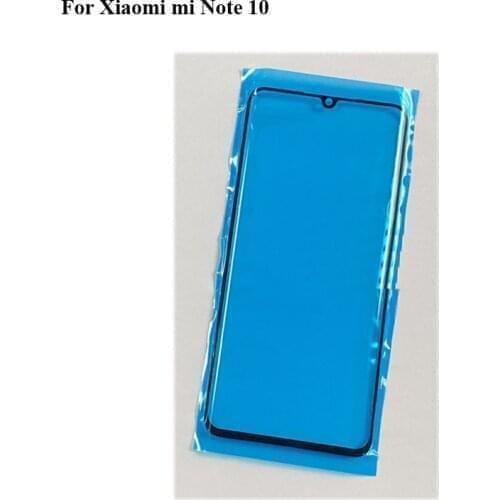 A+Quality For Xiaomi mi Note 10 Touch Screen Digitizer TouchScreen Glass panel For Xiaomi mi Note10 Without Flex Cable
