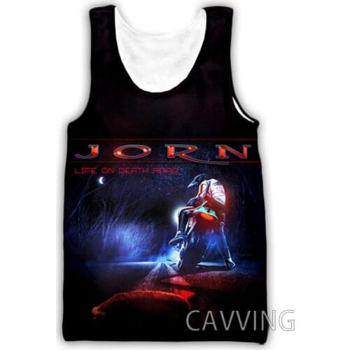 CAVVING 3D Printed Jorn Band Tank Tops Harajuku Vest Summer Undershirt Shirts Streetwear for Men/women