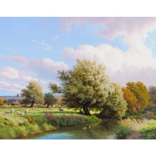 Oneroom Dmc Cross stitch series Home decoration 14/16/18/28 Diy Needlework kits embroidery Cross stitch kit boat corner 2