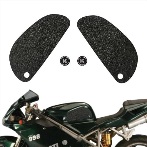 Motorcycle Non-slip Sticker Grips Protector Sticker Knee Grip Tank Traction Pad decal For DUCATI 00-03 748 00-01 996 02-02 998