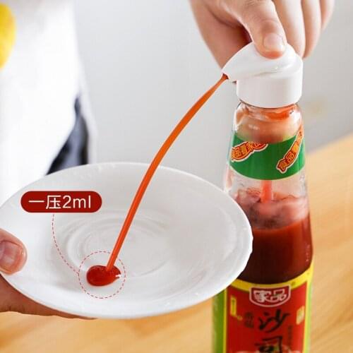 Ketchup Bottle Press Nozzle Kitchen Sauce Squeezer Household Oyster Sauce Press Pump Head