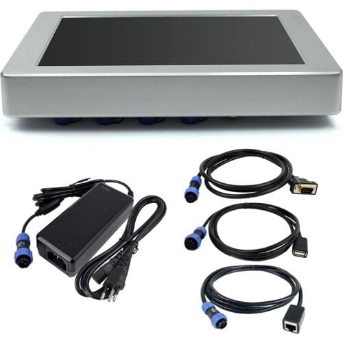 10.4" industrial tablet pc i5 6200U aluminum fanless mini computer resistive touch RS232/USB/LAN for Windows7/8/10,Linux,Unix