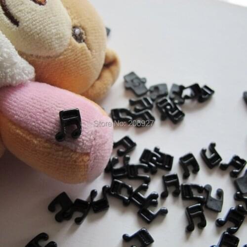 RC164-2 30pcs Cute Music Sign Shape Nail Resin Decoration Outlooking