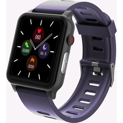 ECG Smart Watch Men 1.54 Inch Full Touch Screen Blood Pressure Oxygen Fitness Tracker Smartwatch IP67 Waterproof for Android IOS