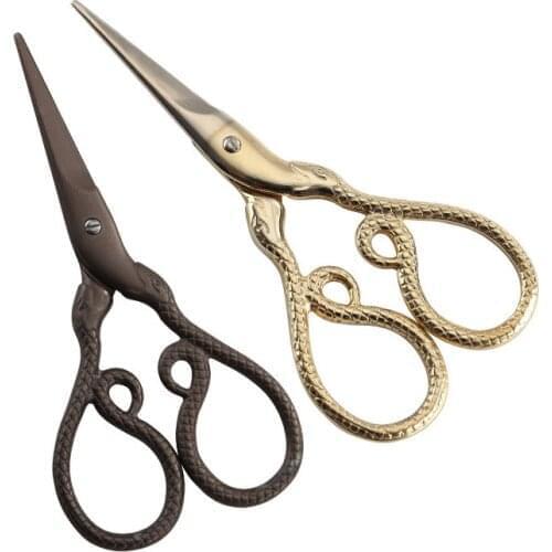 Retro Scissors Antique Vintage Scissors Thread Embroidery Scissors Sewing Supplies Stainless Steel Scissors Tailor Scissors Tool