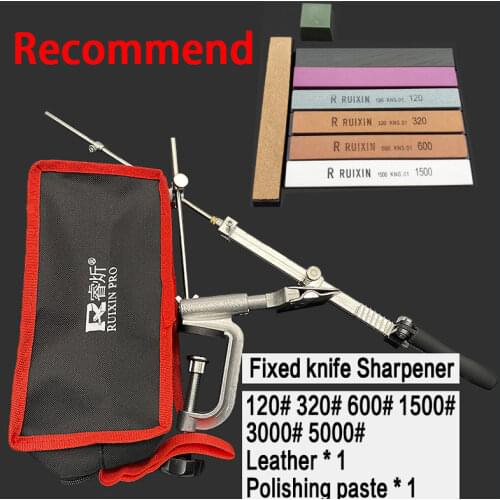 Metal Material knife sharpening system Sharpening stone With stones new RUIXIN 4 generations Fixed angle sharpener hot sale