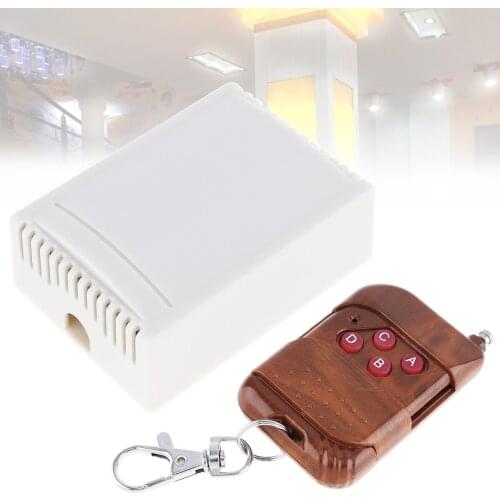 433Mhz Universal Wireless Remote Control Switch DC 12V 4CH Relay Module Receiver with 4 Channel Remote RF 433MHz Transmitter