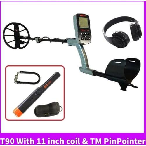 Gold Hunter T90 Lightweight Handheld Metal Detector Gold Digger Treasure Hunter with Waterproof Search Coil