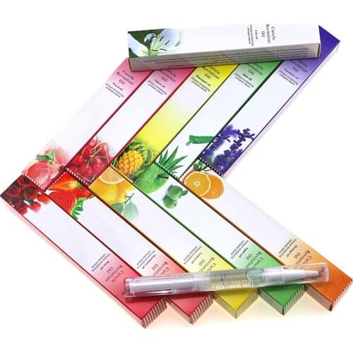 1PC Cuticle Revitalizer Nutrition Oil Pen Nail Art Tools 5ml Nail Care Treatment Manicure Soften Oil Tool Nail Cuticle Oil Pen