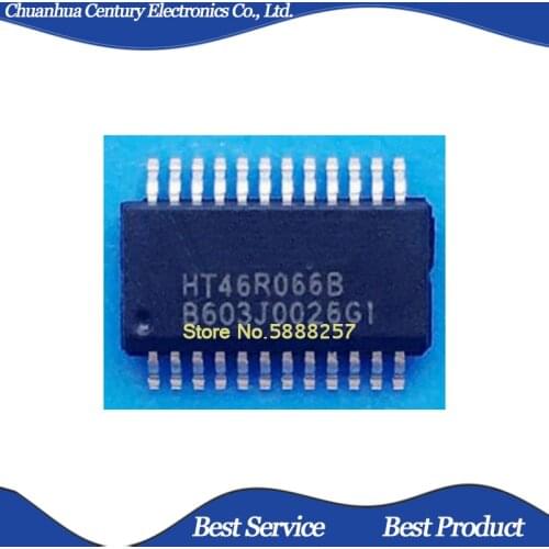 2 pcs/lot HT46R066B SSOP24 Original and New In Stock