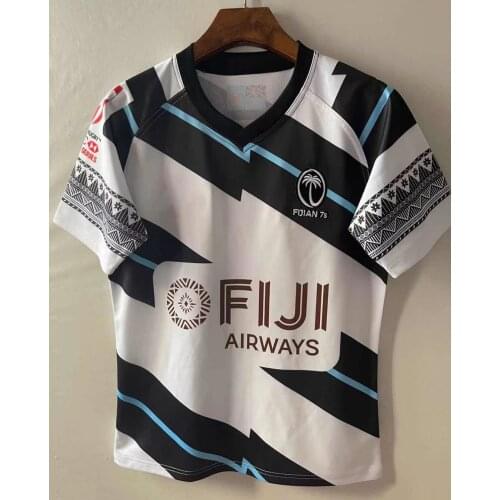 2021 Fiji 7s Home Rugby Jersey FIJI Sevens 2021/2022 Fiji HOME RUGBY JERSEY TRAINING SHORTS size S---5XL