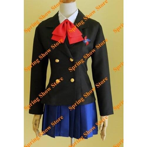 Free Shipping Another Heroine Misaki Mei/Akazawa Izumi Custom Made School Uniform Suit Cosplay Costume