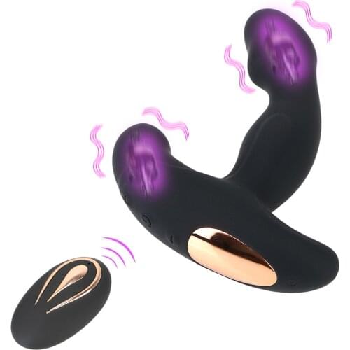 Dildo Vibrator Butt Plug 12 Frequency Anal Vaginal Stimulator Male Prostate Massage Anal Plug Sex Toys For Men Women