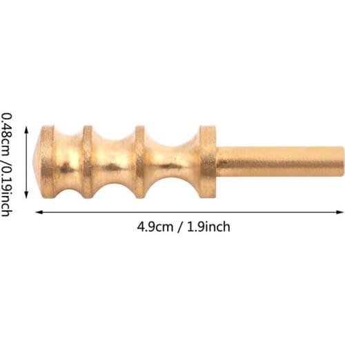 Leather Craft Pure Brass Leather Edge Decorate Tool Ideal For DIY Leather Craft Lover 3 Groove