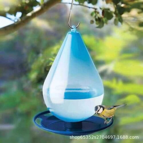 Bird Feeder Indoor Feeding Plastic Water Feeder Hanging Gardening Toy Bird Outdoor Feeder Bird Feeder Outdoor Bird Accessories