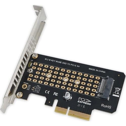 M-Key SSD Adapter Card M.2 NVME SSD to PCI Express PCIE 3.0 Host Controller Expansion Card For Desktop Computer