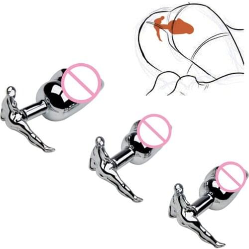 2021 Prostate Massager Sex Toys Metal Dildo Huge Anal Ass Butt Plug Dilator Erotic Bdsm For Women Vagina Men Gay Couple 18 Plugs