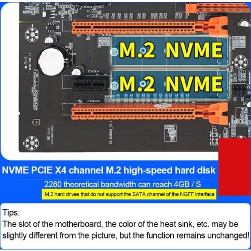 X99 Dual CPU Motherboard For Intel PCI-E 3.0 Server 16X Dual Interface Stable Fast Computer Circuit Board For Home Office