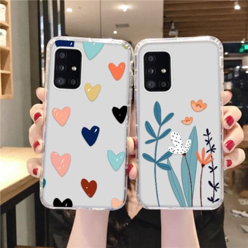 Soft Fundas For Samsung A51 Case Shockproof Cover For Samsung S21 Ultra Case A71 A30 A20 A21S A32 A52 A72 S20 FE S10 Plus Shell