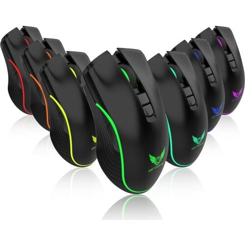New Wireless 2400DPl Colorful Charging Mouse T26 2.4G With Type C Interface Portable For Office Household Computer Accessories