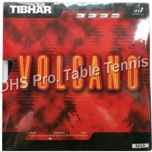 Original TIbhar VOLCANO pimples in table tennis rubber table tennis Security racket