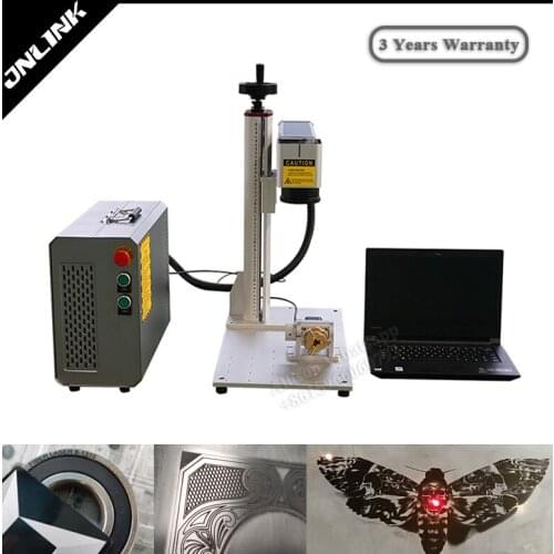 Made in China 20 30 50 70 100 watt air cooling portable fiber laser marking machine with 3 years warranty