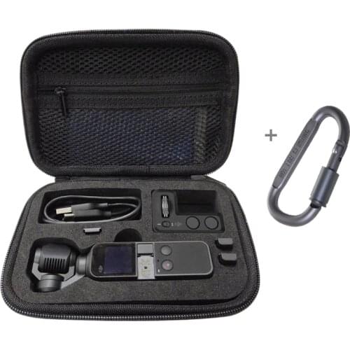 Portable case Dial control wheel gimbal carrying bag Spare parts Storage box hardshell for dji osmo pocket camera Accessori