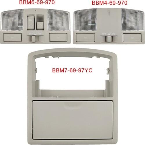 For Mazda 3 BL Car Interior Roof Light Front reading lamp Dome ceiling light t Glasses case With sunroof switch BBM4/BBM6-69-970