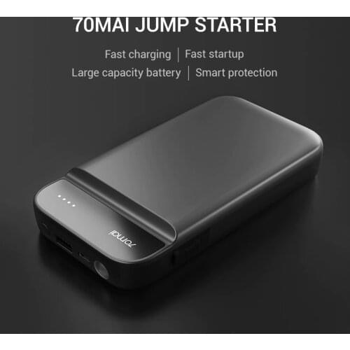 Xiaomi 70mai Jump Starter 70Mai Car Jump Starter Battery Power Bank Cars Starter Auto Buster Car Emergency Booster Engine Start