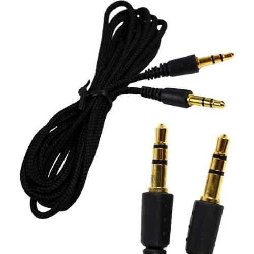 3.5mm Male to Male Aux Auxiliary Cord Stereo Audio Cable Car PC iPod MP3