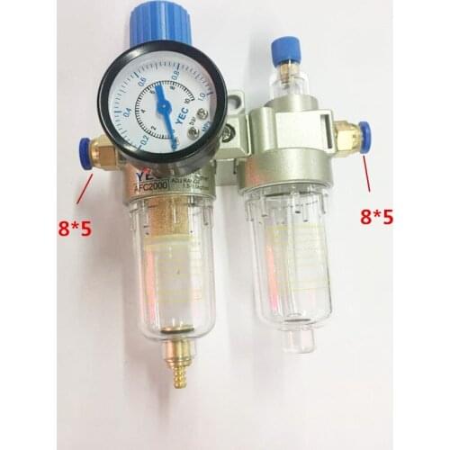 AFC2000 G1/4" Air Filter Regulator Combination Lubricator ,FRL Two Union Treatment oil water separation