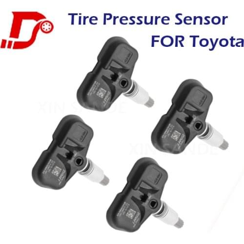 Car Parts High Quality 4PCS Tire Pressure Monitor Sensor TPMS 42607-33021 FOR Toyota Yaris Prius 4runner Corolla 315MHz PMV-107J