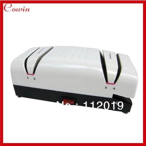 Free shipping Multifunction kitchen tool top grade electric knife sharpener, carborundum knife sharpener,edge knife sharpener