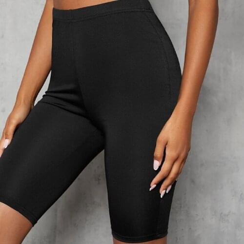 Seamless Biker Shorts Women Solid Push Up Fitness Shorts High Waist Female Clothing Workout Shorts Sport Gym Leggings