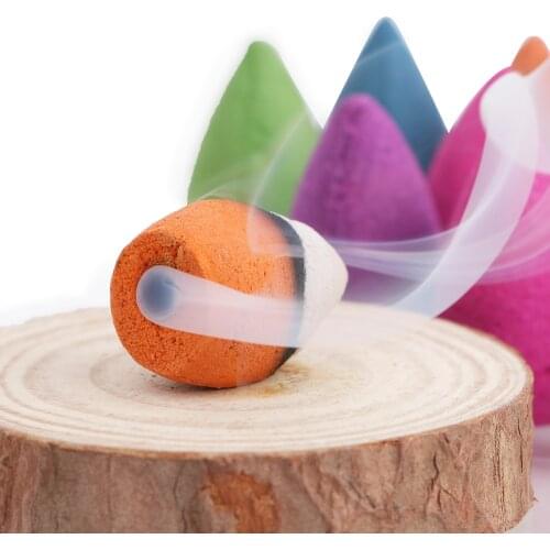 Household Tea Smoke Backflow Incense 50 Pieces Gourd Burner Fragrant Reflux Reflux Tower Incense Natural