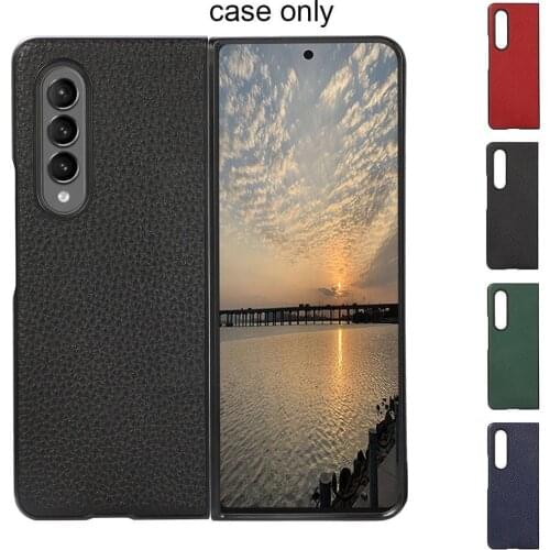 Phone Cases For Z Fold 3 5G Cases Shockproof Light Cover Anti-fingerprint Cover And Dedicated Super Back Cases J3D8