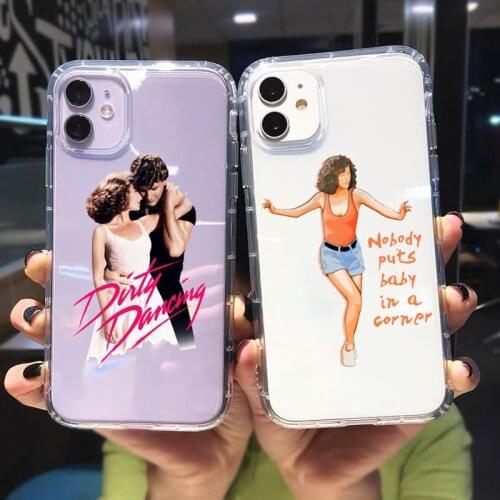 Phone Case for IPhone 7 8 6Plus 12 XS MAX X 11 Pro 12Mini XR SE2020 Dirty Dancing Hip Hop Soft Back Cover Coque Fundas