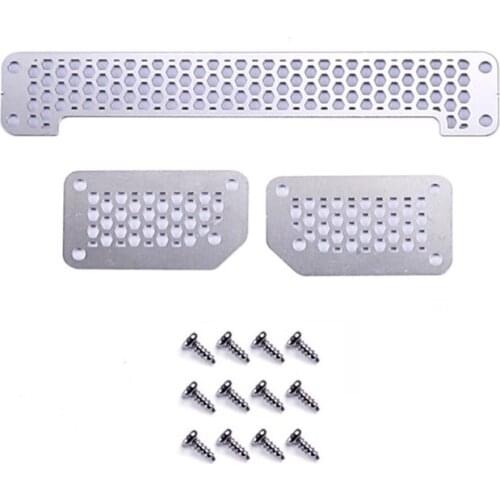 FBIL-for MN86S MN86 MN86KS MN86K MN G500 RC Car Metal Front Intake Grille Mesh Grille Upgrade Decoration Accessories Parts